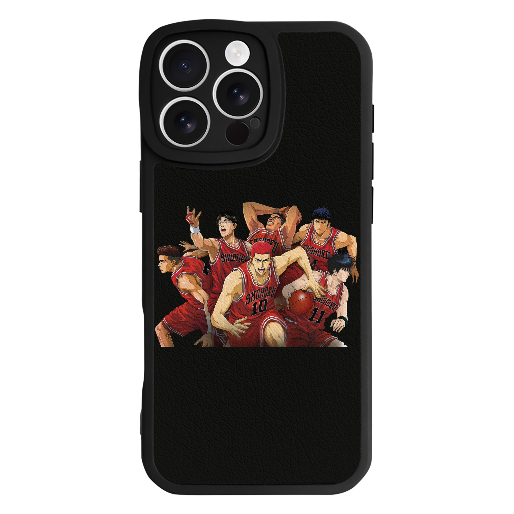 （画像用） SLAM DUNK／スラムダンク 【iPhone 16シリーズ対応】シリコンスマホケース（レザー調） 材質：シリコン